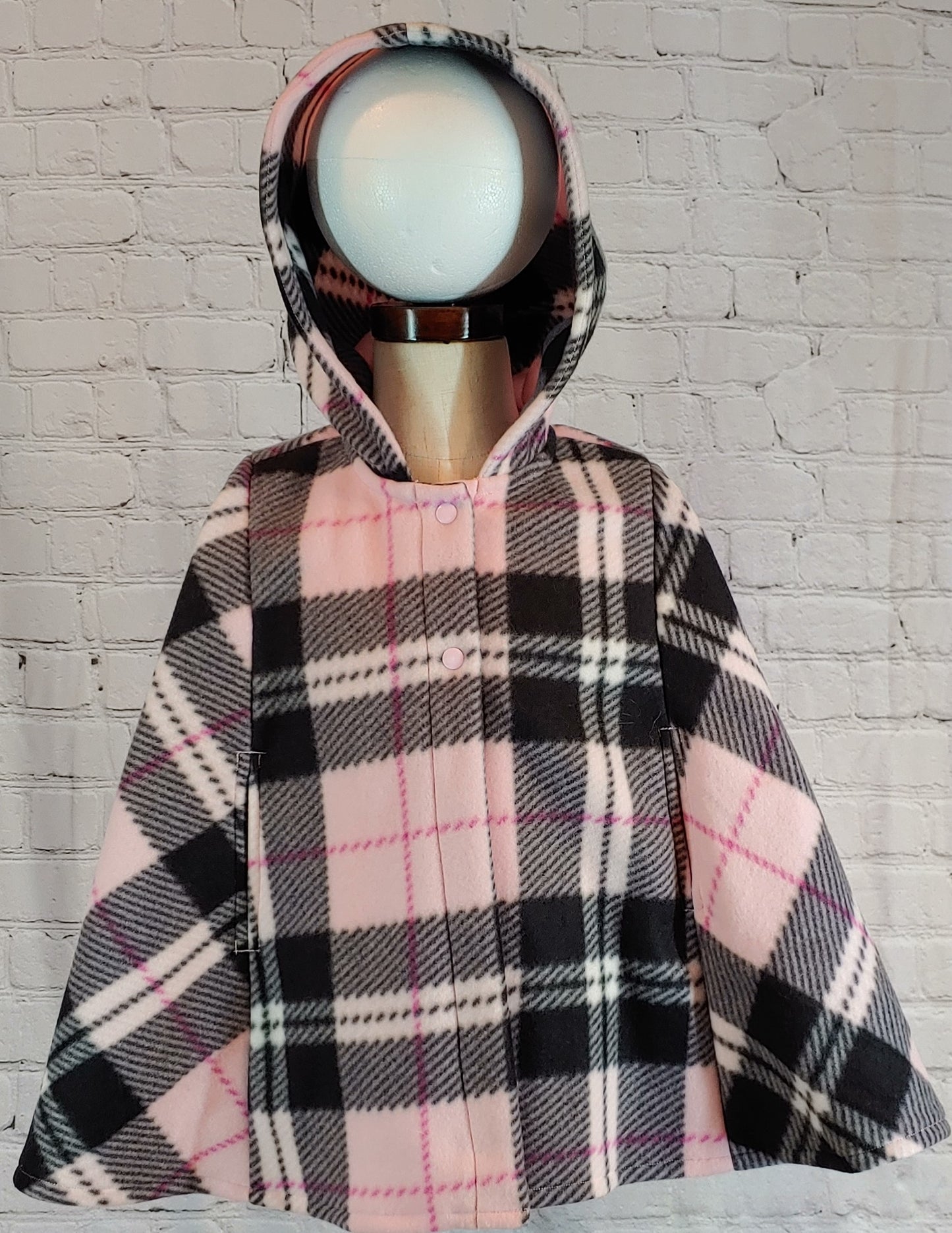 Poncho - Fleece - with Hood